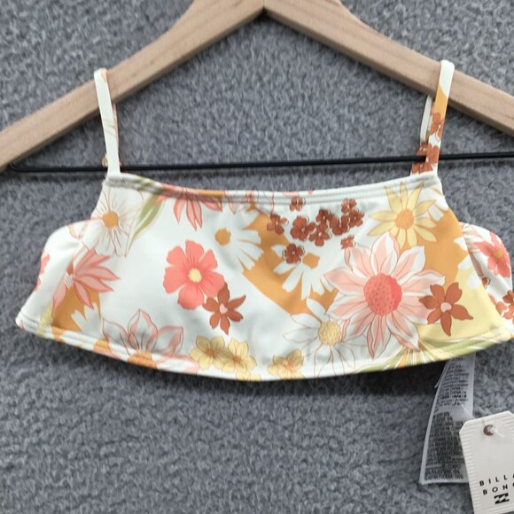 Billabong Girl's Little Bit of Sunshine Bikini Top 14‎ - Picture 1 of 3